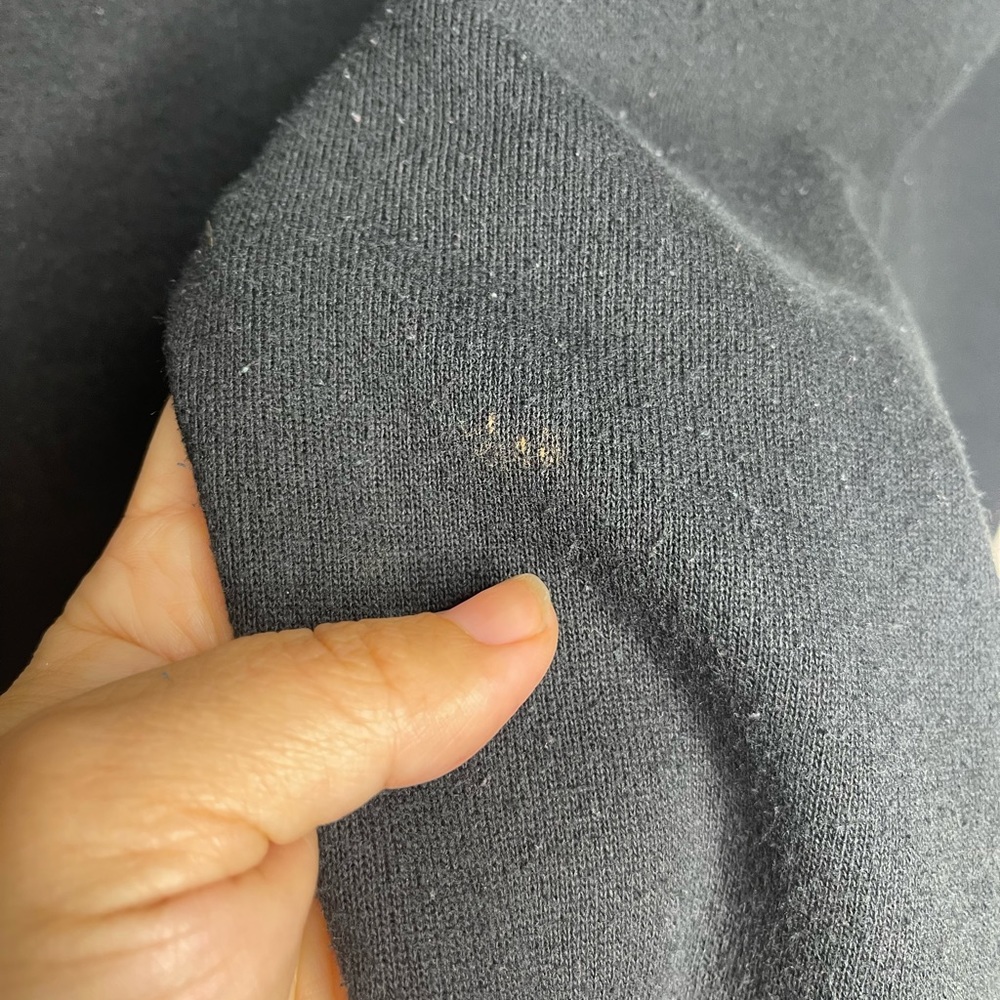 Vintage Morning Sun Floral Black Collared Sweater Large - Picture 7 of 7